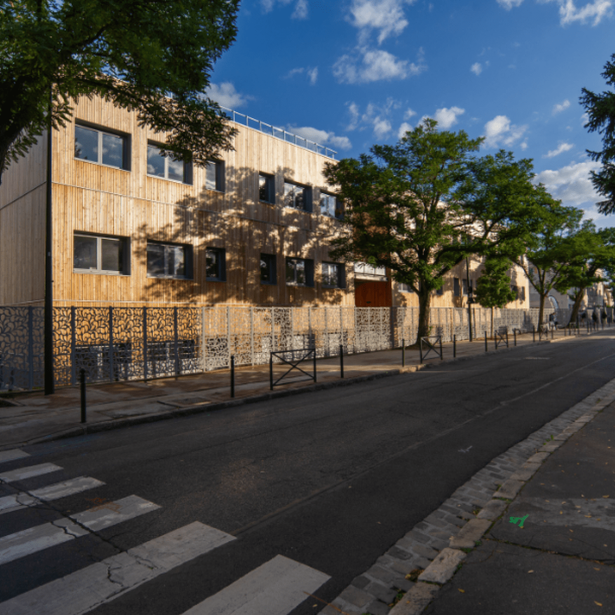 Extension du lycée jacques Monod 2023 VILLE DE CLAMART